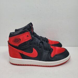 Air Jordan 1 Retro High OG Youth Red Black Shoes FD5304-061 US Size 13C